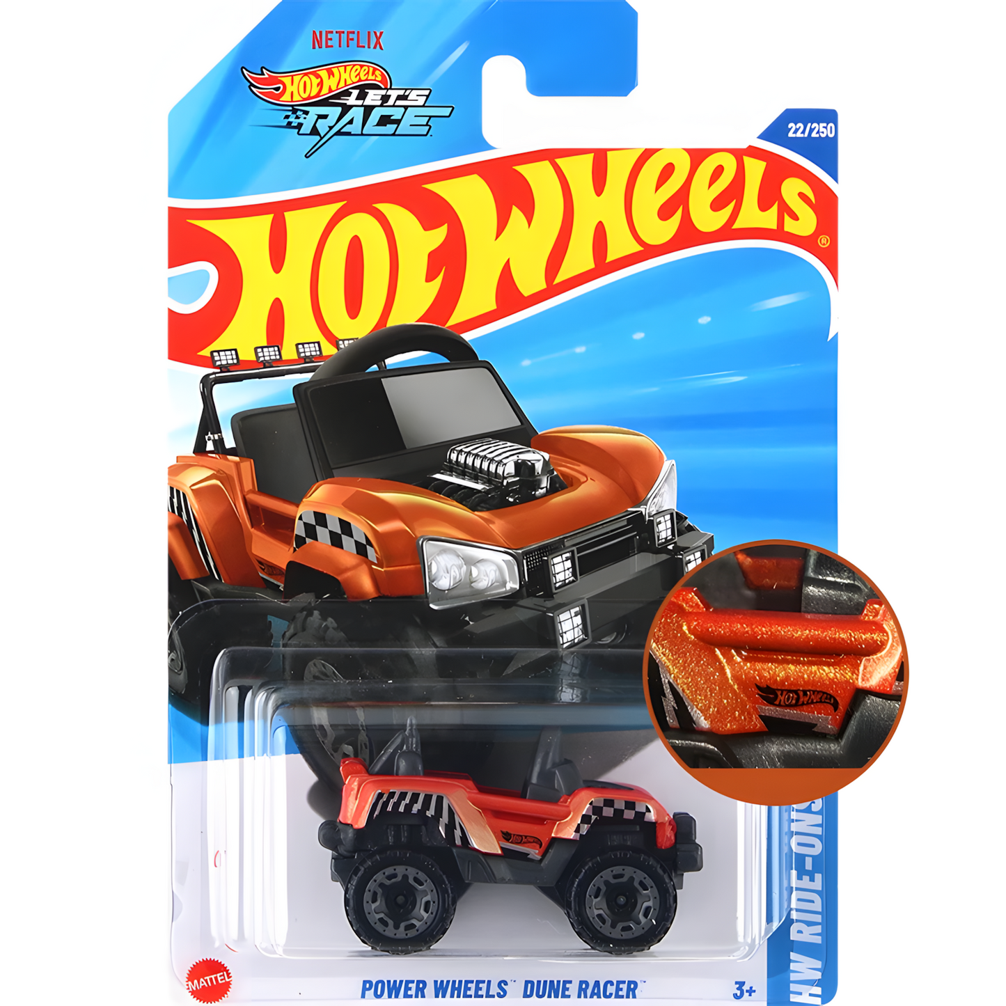 Hot Wheels Dune racer die-cast car