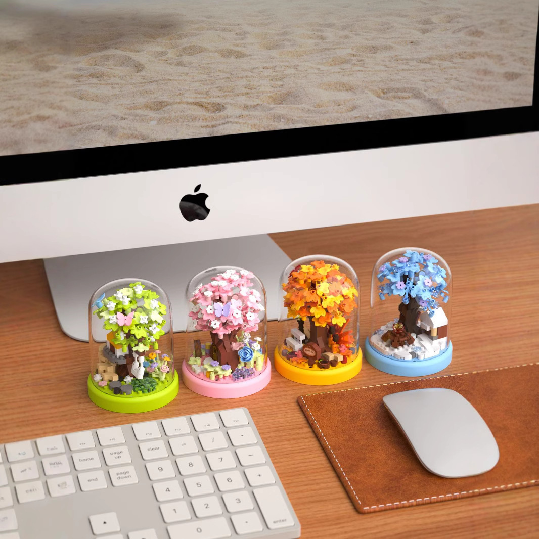 Mini 3D DIY Treehouse Puzzle – Four Seasons Edition