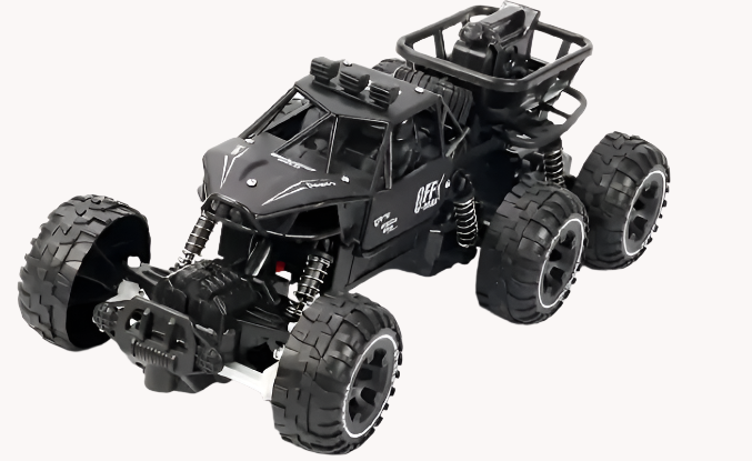 6WD High-Speed Off-Road RC Monster Truck - Conquer Any Terrain!
