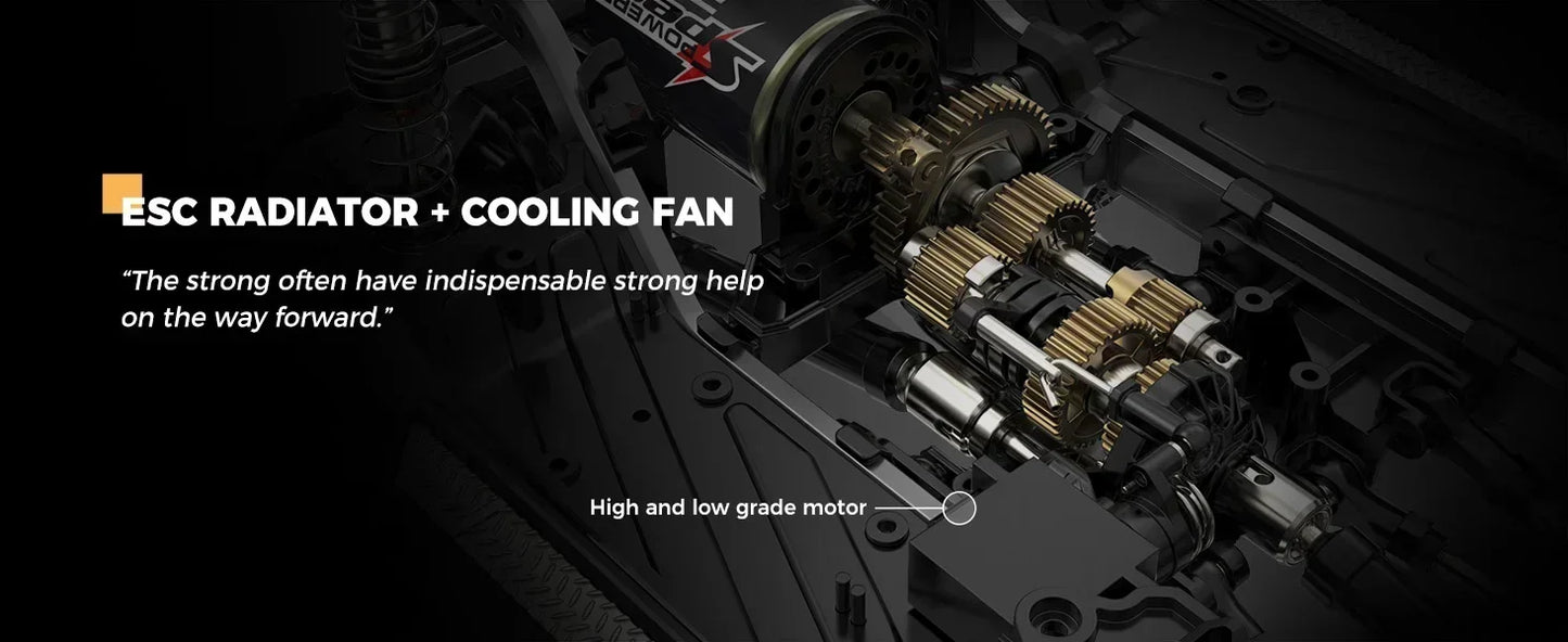 WLtoys 104026 Pro RC Car: 1/10 Scale, 4WD Electric Off-Road Racing Truck