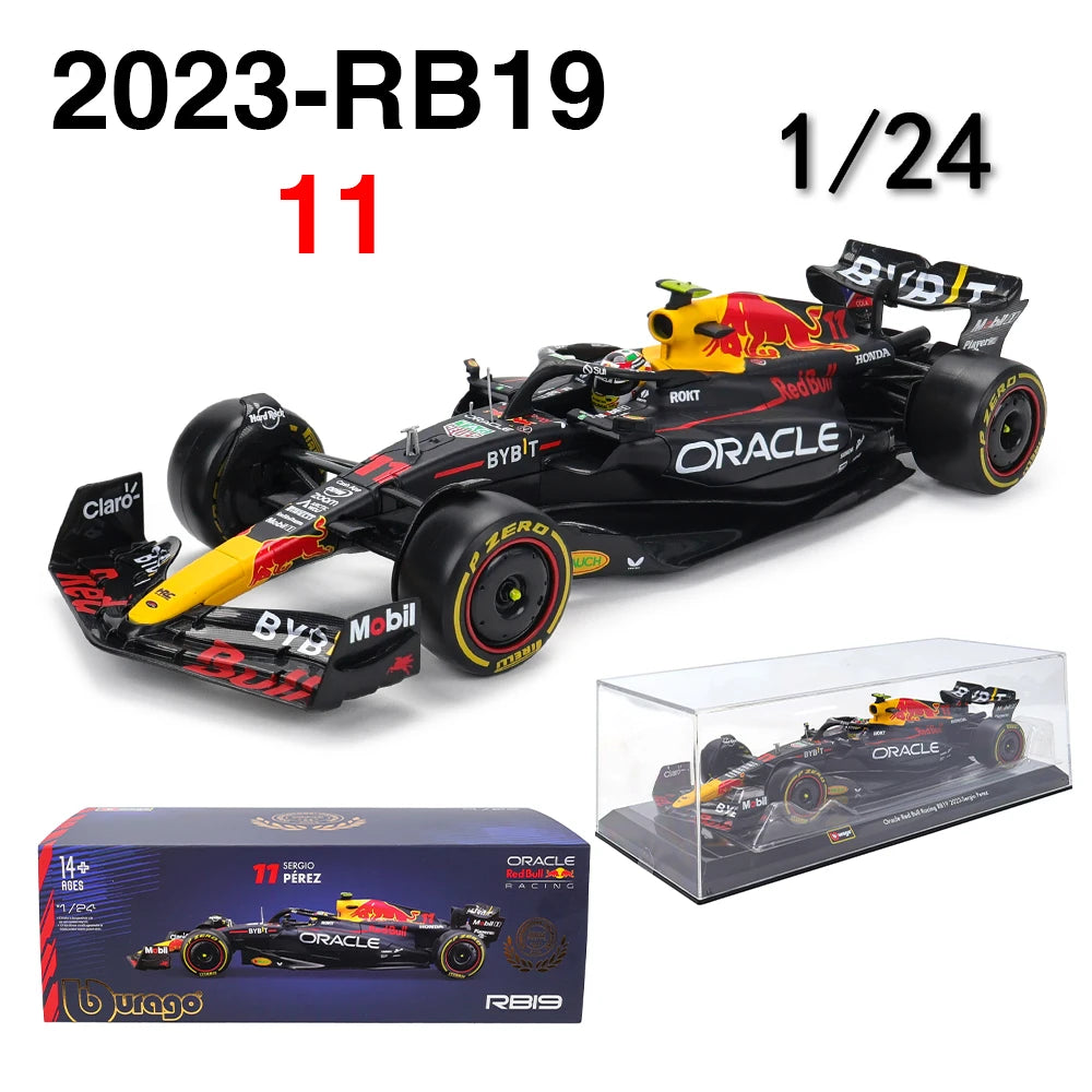 Bburago 1:24 Red Bull RB19 - F1 Diecast Model - Precision & Detail