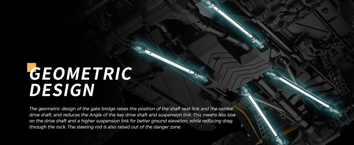 WLtoys 104026 Pro RC Car: 1/10 Scale, 4WD Electric Off-Road Racing Truck