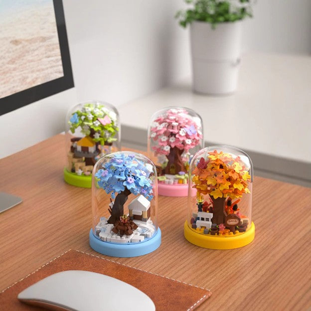 Mini 3D DIY Treehouse Puzzle – Four Seasons Edition